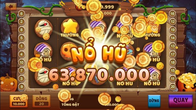 Nổ hũ là một trong những sản phẩm giải trí mang đến khoản thưởng lớn