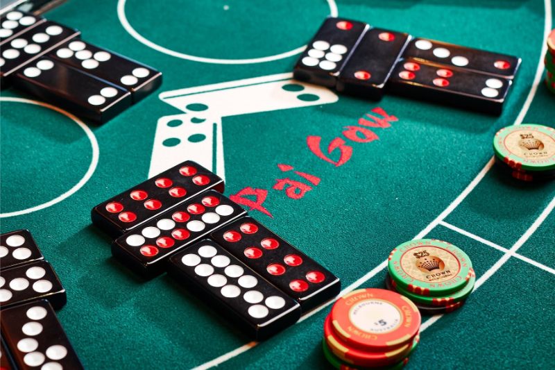 Game bài Cẩu dùng bộ Domino gồm 32 quân